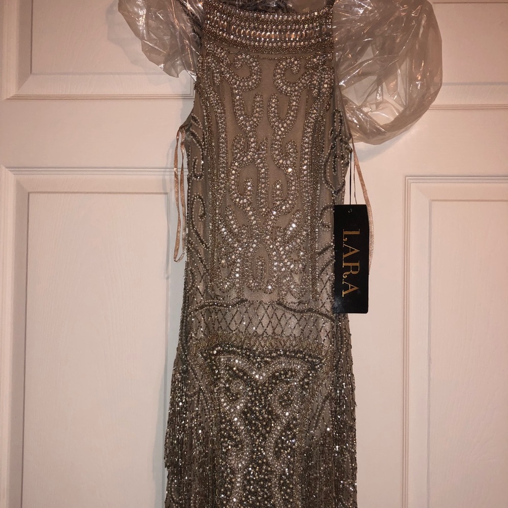 Beautiful Lara beaded mini dress